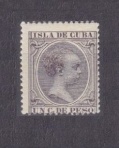 1890 Cuba Spanish colony 64 King Alfonso XIII 15,00 €
