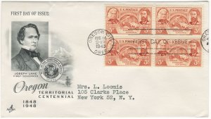 #964 – 1948 3c Oregon Territory Centennial