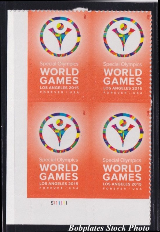 BOBPLATES #4986 Special Olympics Plate Block VF MNH  ~ See Details for #s/Pos