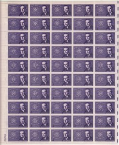 1962 U.S 4¢ Senator McMahon Atomic Energy Act complete sheet MNH Sc# 1200