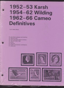 ROBIN HARRIS tpb 1952-66 DEFINITIVES new sealed Karsh Wilding Cameo three ring