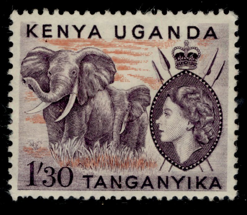 KENYA UGANDA TANGANYIKA QEII SG176, 1s 30 M MINT. Cat £18.