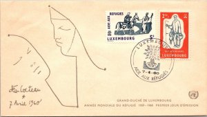 Luxembourg FDC 1960 - Refugee Aid - F29013 