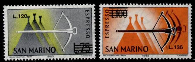 San Marino E26-7 MNH Crossbow