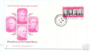 St. Vincent Sc #437 U.S. Presidents Tyler-Polk-Taylor