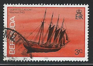 Bermuda   USED SC  482  1990 imprint date