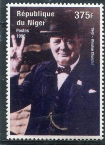 Niger 1998 SIR WINSTON CHURCHILL 1v Perforated Mint (NH)