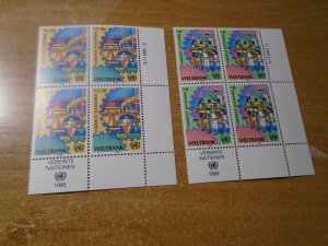 United Nations  Vienna    # 88-89  MNH