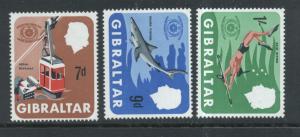 Gibraltar 200-202  MNH