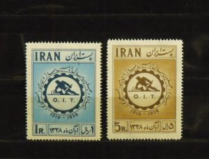 14508   IRAN   MH # 1136, 1137                           CV$ 5.00