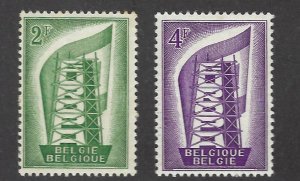 Belgium SC#496-497 Mint F-VF...Worth checking out!
