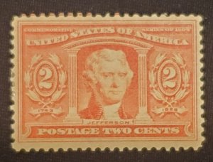 US 324, 1904 Louisiana Purchase Expo, MNH, Cat. value - $65.00