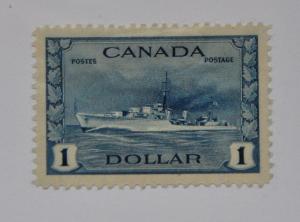 Canada.  Scott 262 MH. Scott cv $65.00