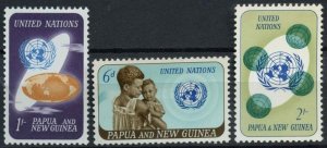 1965 Papua New Guinea 80-82 20 years of the UNO