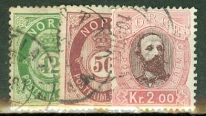 Norway 22-34 used CV $370.50; scan shows only a few