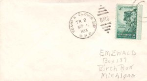 United States U.S. R.P.O.'s Temp & Clovis E D 1955 484-J-1  Philatelic.