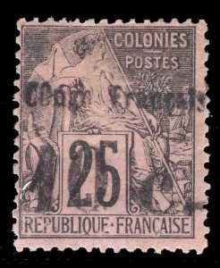 MOMEN: FRENCH COLONIES CONGO SC #10 MINT OG H APS CERT LOT #65984