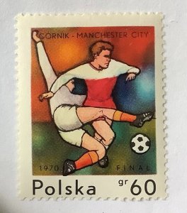 Poland 1970 Scott 1740 MNH - 60g,  European Soccer cup Finals