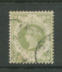 Great Britain GV  SG 211  space filler faded colour