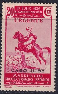 Cape Juby 1937 Sc E4 express MLH*