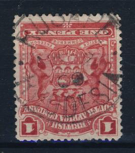 SOUTHERN RHODESIA - 1900  RUSAPE /  RHODESIA  CDS ON SG 77 1d ROSE