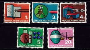 Papua New Guinea 232-36 Used 1967 set