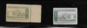 DOMINICAN REPUBLIC  STAMPS-REVERSE PRINTING, ERROR#MAR3