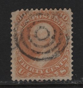 71 VF used neat rings cancel with nice color cv $ 250 ! see pic !