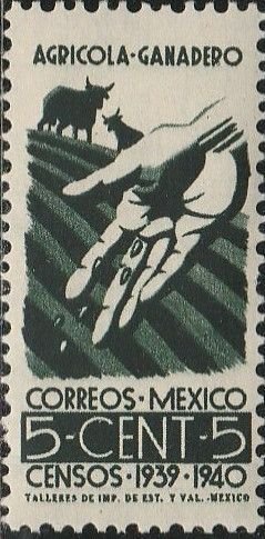 Mexico, #752 Mint Never Hinged  From 1939