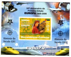 Mozambique 2006 Europa CEPT 50th. Anniversary Deluxe s/s mnh.vf