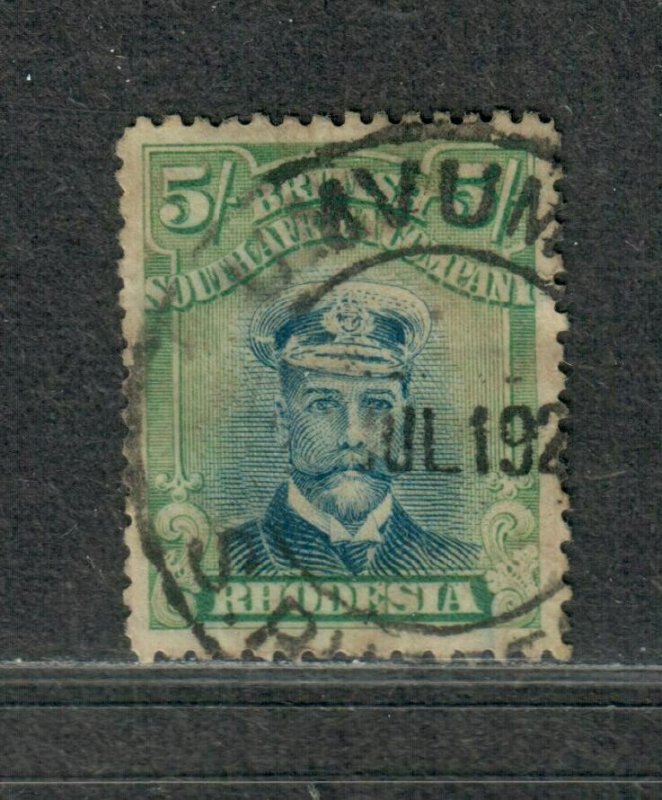 Rhodesia Sc#135 Used/VF, Toned, Cv. $100