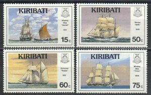 Kiribati Stamp 557-560  - Ships