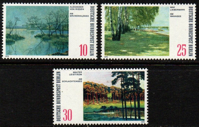 Germany - Berlin Sc #9N328-9N330 Mint Hinged