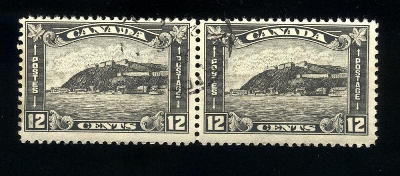 1930,Canada, QC Citadel , VF-Used Pair ,CDS # 174