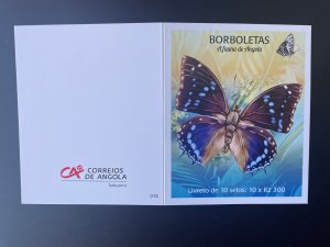 Angola 2018 Mi. 1926 -1929 Carnet MH Booklet Butterflies Fauna Insects Borboleta