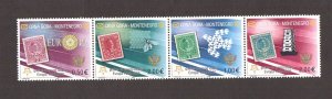 Montenegro   #129   MNH  2006  Europa stamps  strip of four