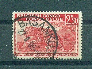 Belgian Congo sc# 219 used cat value $.25