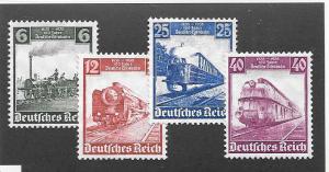 Germany #459-462 Mint NH