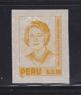 Peru 1055 Set MH Rosalia De LaValle De Morales