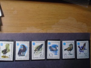 Russia  #  5050-55  MNH   Birds