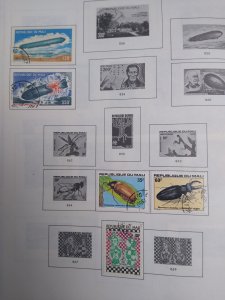 collection on pages Mali 1977-83 scattered most CTO PS: CV $103