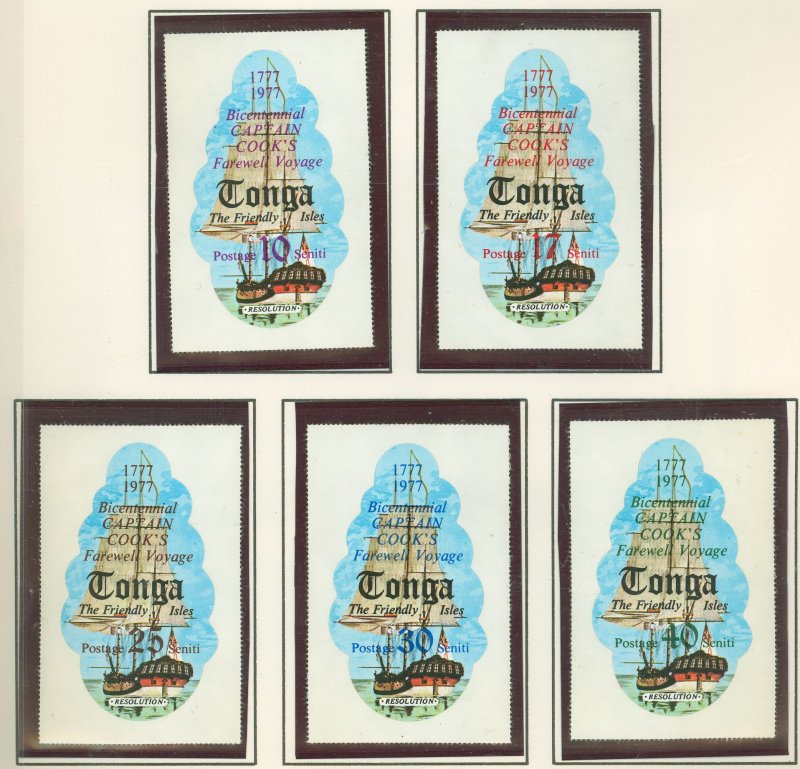 Tonga #402/CO125 Mint (NH) Single (Complete Set)