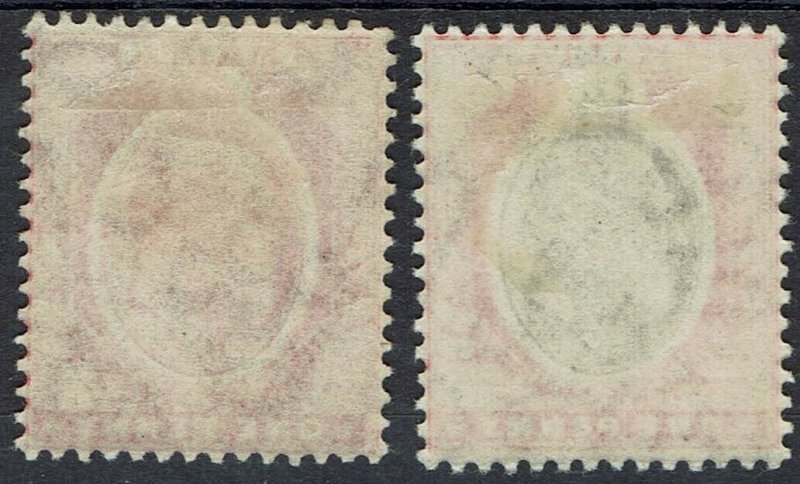 MALTA 1904 KEVII BOTH 1D WMK MULTI CROWN CA