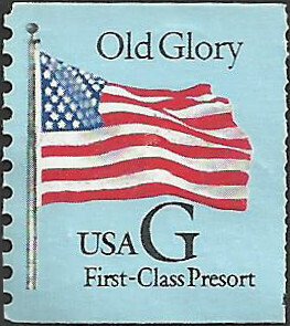 # 2888 USED G STAMP OLD GLORY