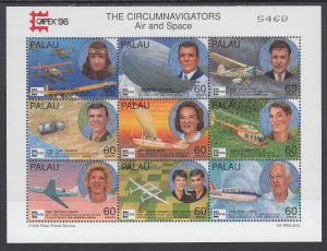 Palau 390 Souvenir Sheet MNH VF