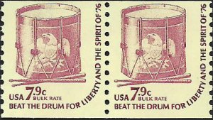 # 1615v Mint Never Hinged ( MNH ) DULL GUM DRUMS