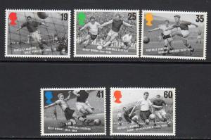 Great Britain #1663-7 Sports 1996 Never Hinged F135