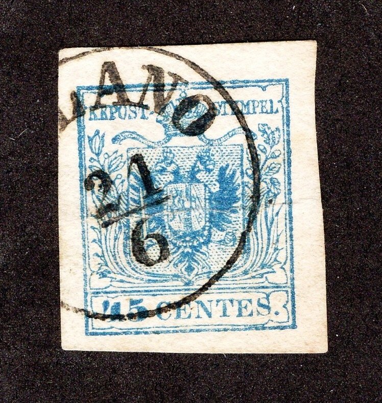 Austria-Lombardy-Venitia #6c *Minor Fault* ~jm-510