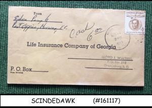 UNITED STATES USA - 1968 ENVELOPE to Orangeburg with Stamp