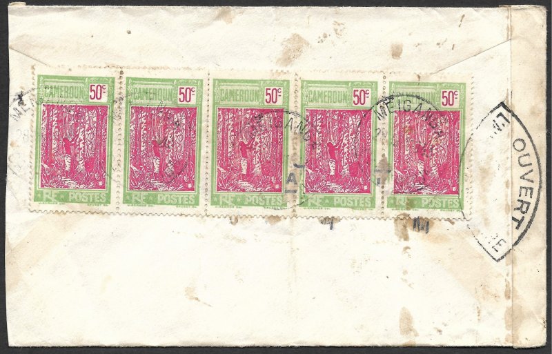 Doyle's_Stamps: Censored WWII Cameron to Sioux Falls, SD, Postal History